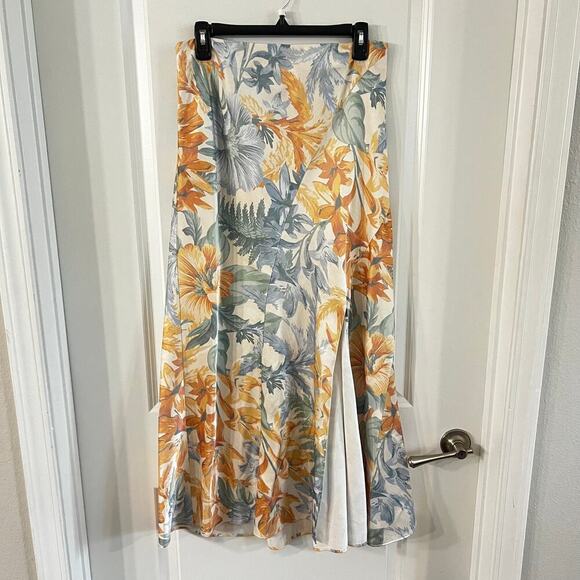 Significant Other Mimi Floral Midi Skirt Size 8 - Picture 1 of 3